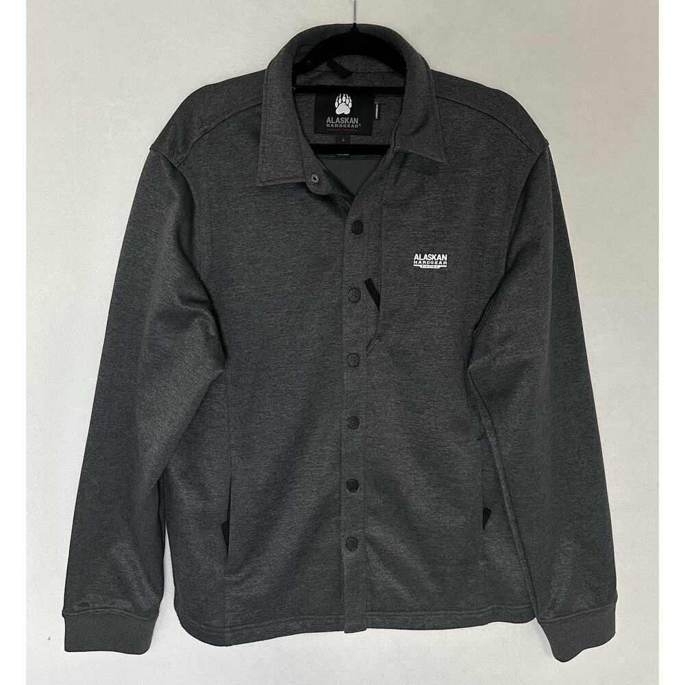 Alaskan Hardgear Fishing By Duluth Trading Size Large Black Full Zip Standard